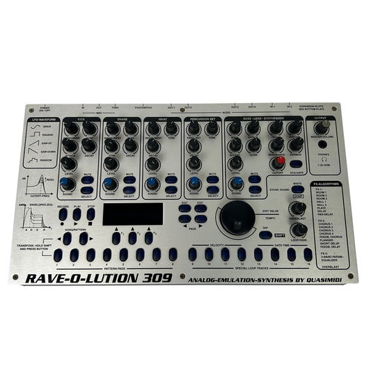 Quasimidi Rave-O-Lution 309 Hardware Groovebox (Pre-Owned)
