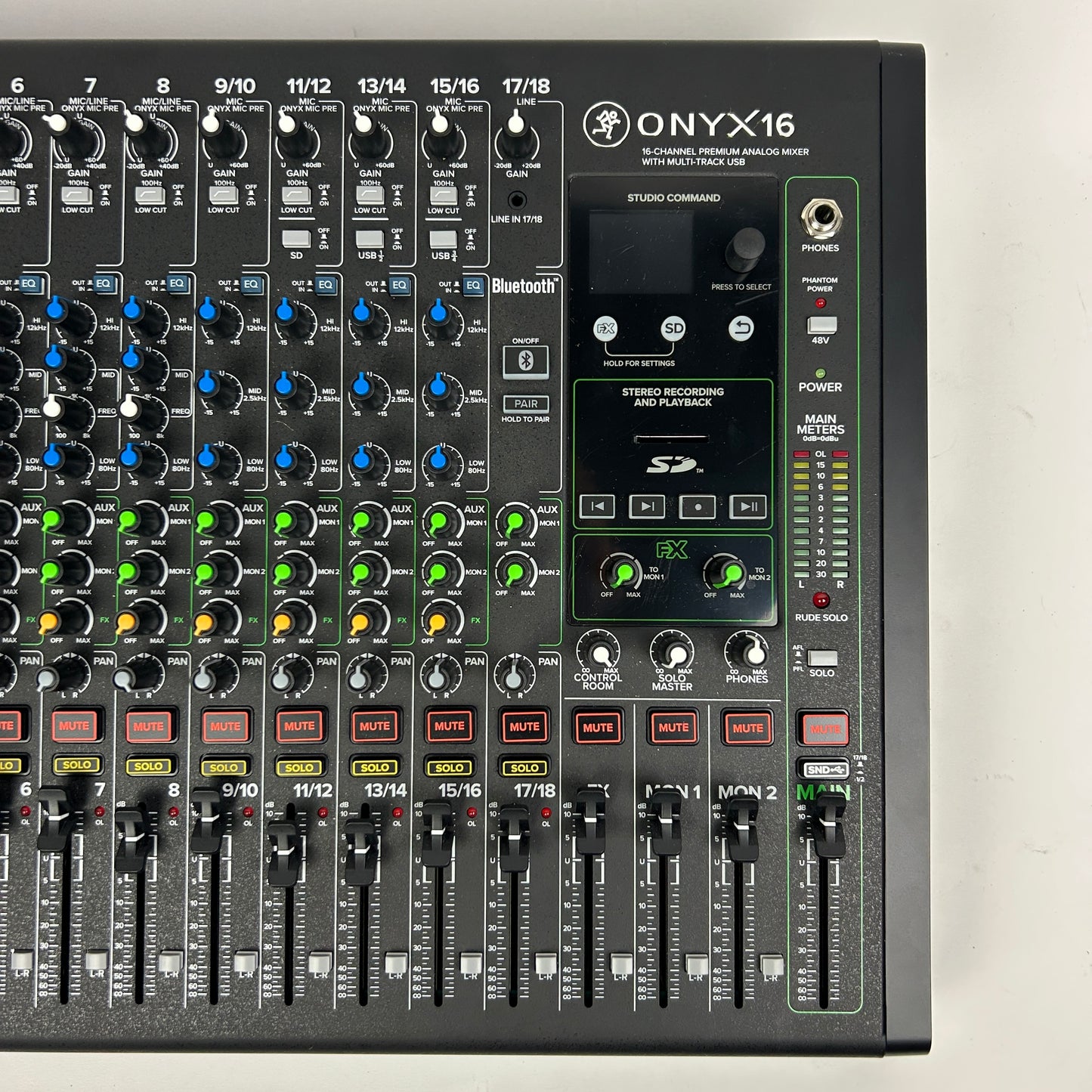 Mackie Onyx16 Analog USB Mixer