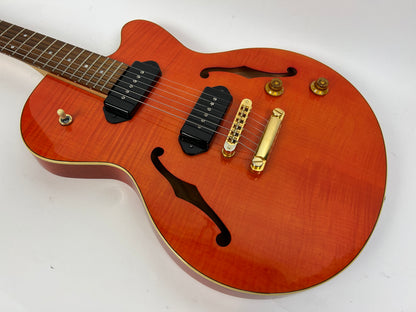 Yamaha AEX502 Semi-Hollow Electric, Orange Stain