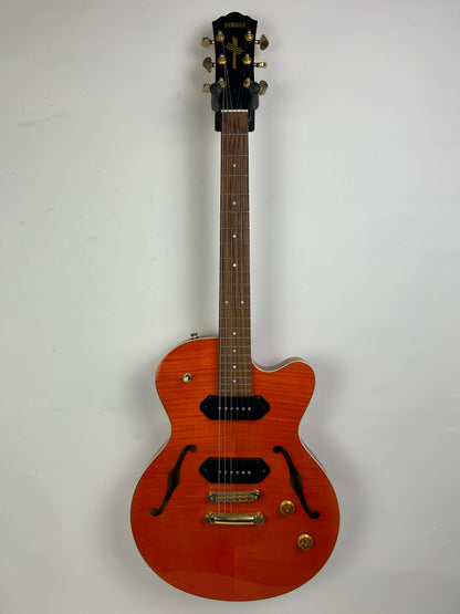 Yamaha AEX502 Semi-Hollow Electric, Orange Stain
