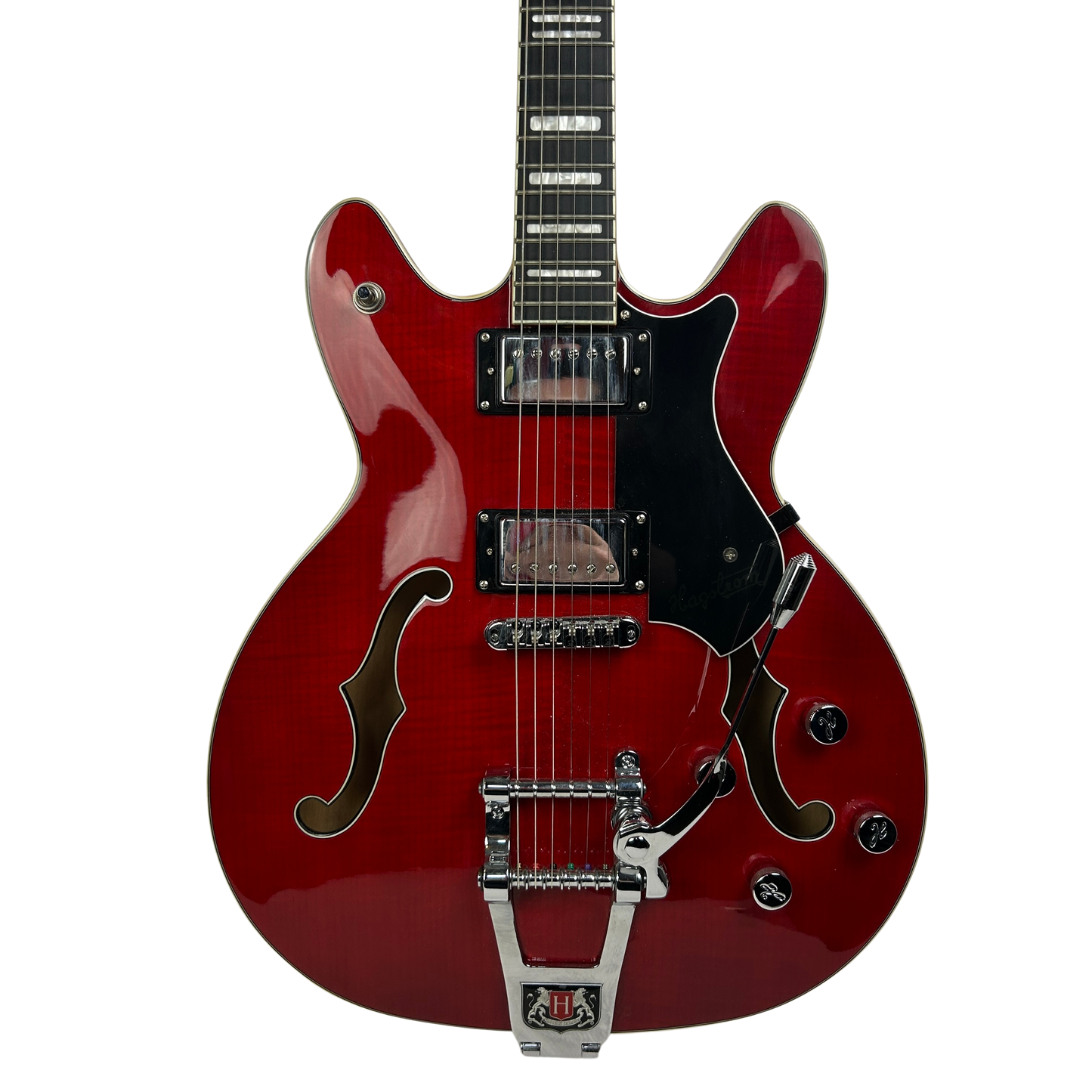 Hagstrom Viking DLX Wild Cherry Transparent