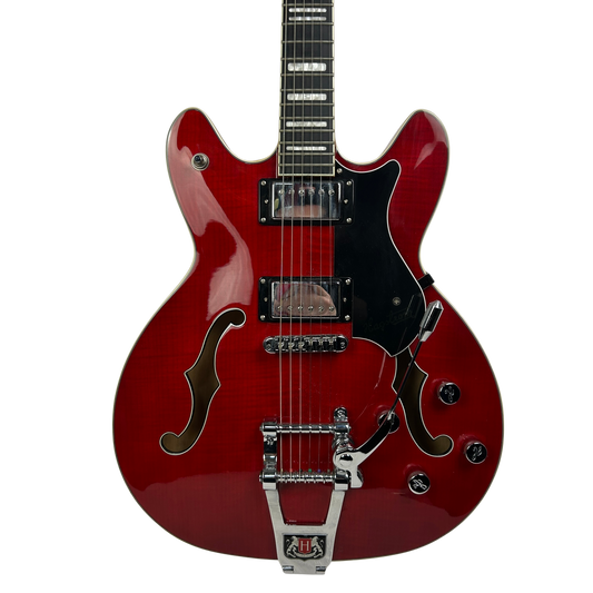 Hagstrom Viking DLX Wild Cherry Transparent