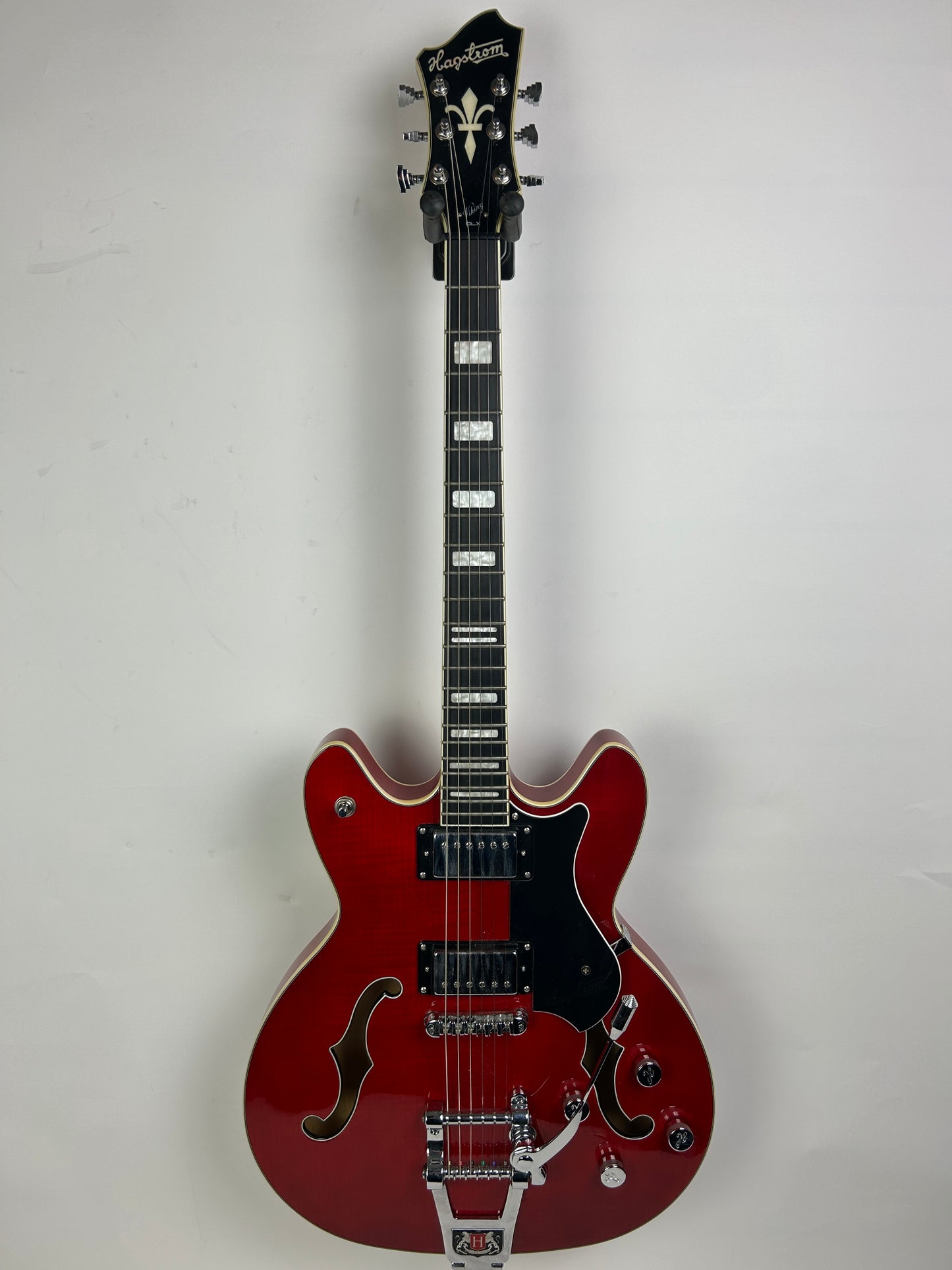 Hagstrom Viking DLX Wild Cherry Transparent