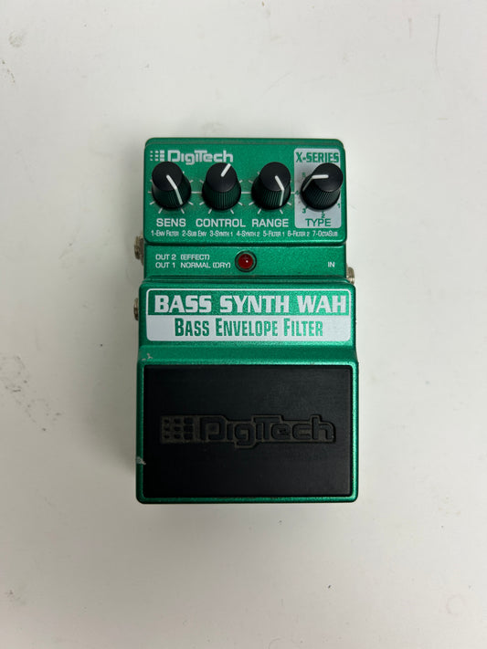 Digitech Bass Synth Wah Effects Pedal (Pre-Owned)