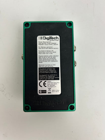 Digitech Bass Synth Wah Effects Pedal