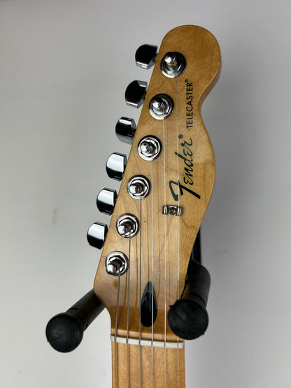 Fender MIM Black Paisley Telecaster MN with EMG Pickups