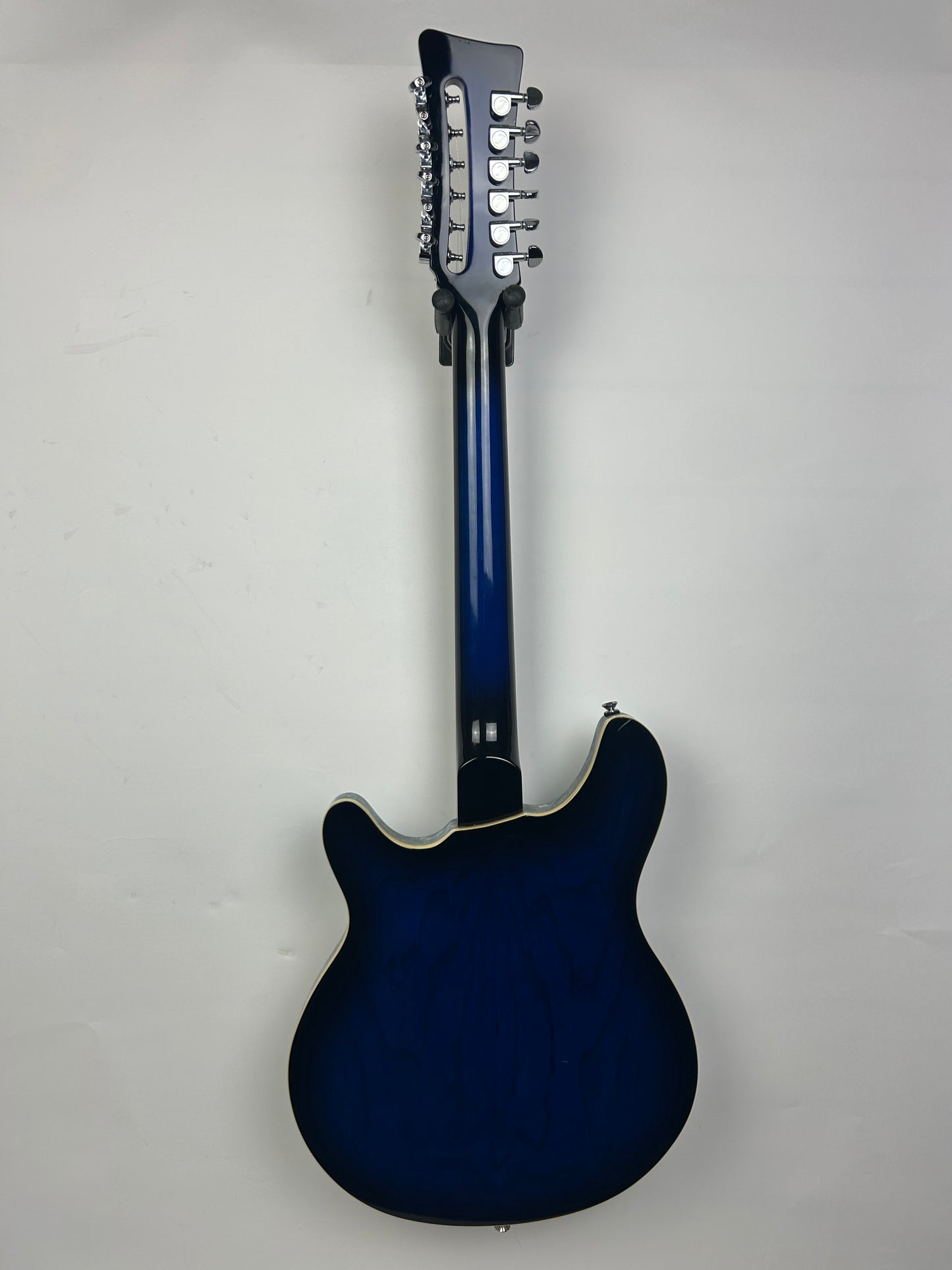 Italia Rimini 12 12-String Semi Acoustic Guitar, Blue Pearl