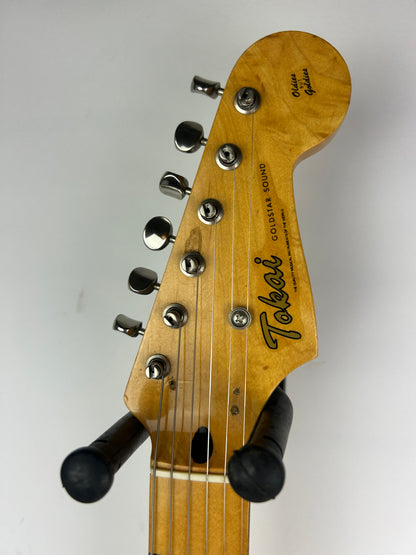Tokai Goldstar Sound MIJ S-Style Electric Guitar, Natural Refinish (Pre-Owned)