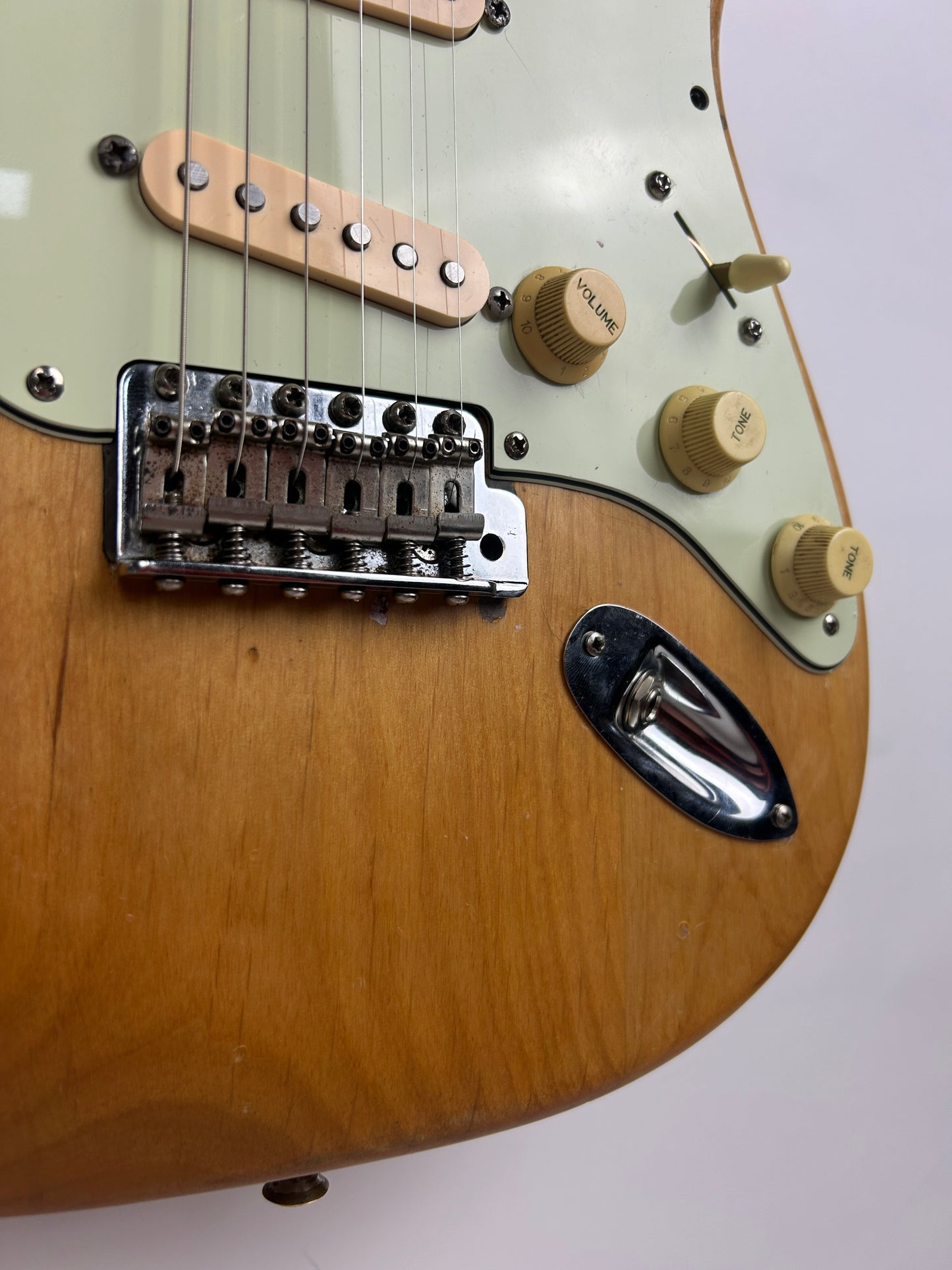 Tokai Goldstar Sound MIJ S-Style Electric Guitar, Natural Refinish (Pre-Owned)