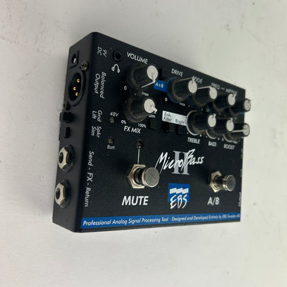 EBS Microbass II Bass Preamp Pedal (Pre-Owned)