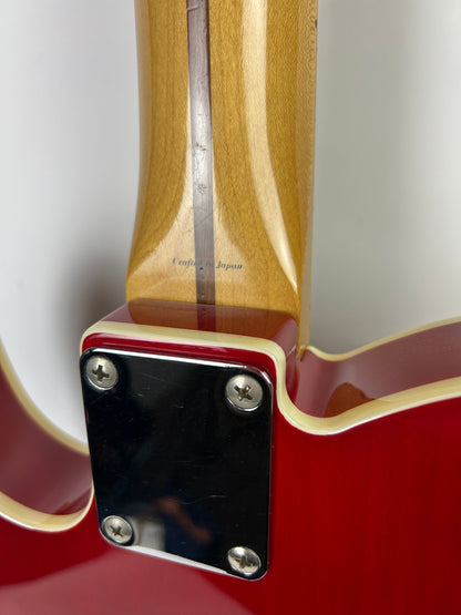 Fender Jerry Donahue Signature Telecaster MIJ Crimson Transparent 1998 (Pre-Owned)