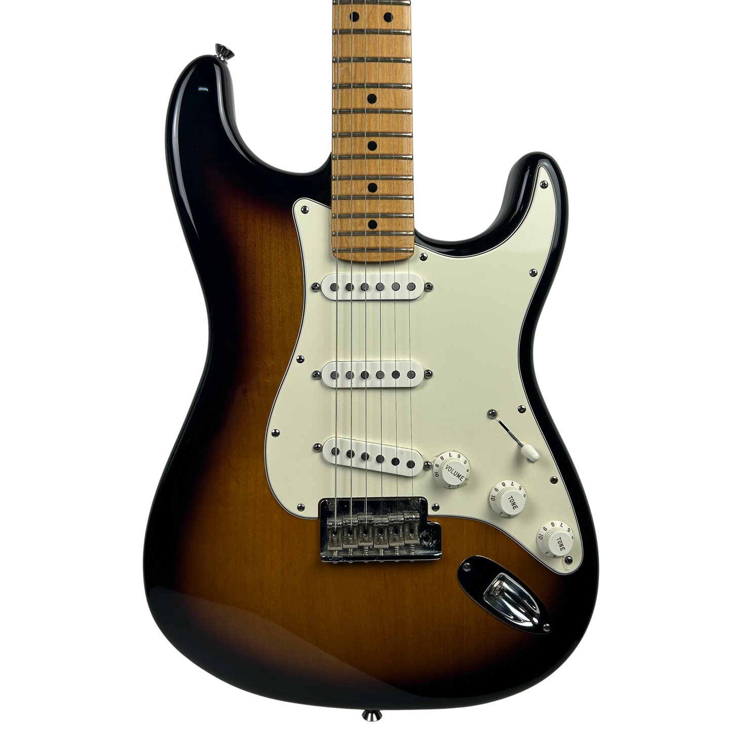 Fender American Standard Stratocaster (2007), Maple Fingerboard, 3-Color Sunburst (Pre-Owned)