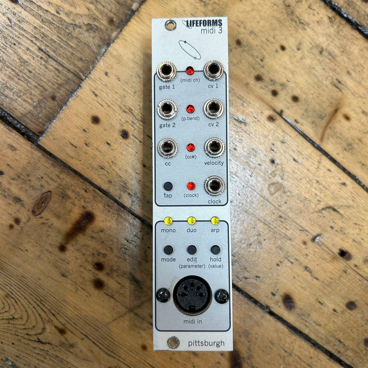 Pittsburgh Modular Lifeforms MIDI 3 MIDI to CV Converter (Pre-Owned)