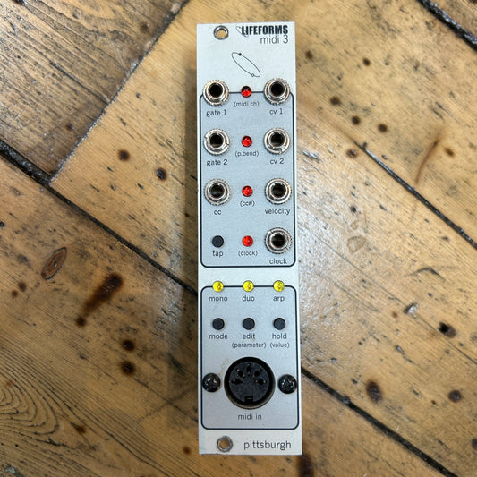 Pittsburgh Modular Lifeforms MIDI 3 MIDI to CV Converter (Pre-Owned)