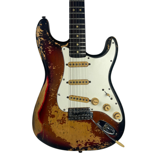 Fender American Standard Stratocaster (1974), 3-Tone Sunburst (Pre-Owned)