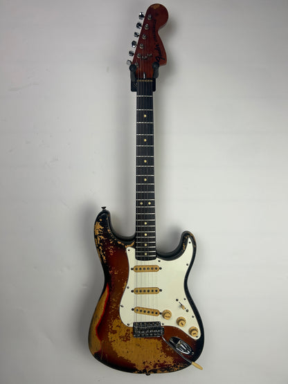 Fender American Standard Stratocaster (1974), 3-Tone Sunburst (Pre-Owned)