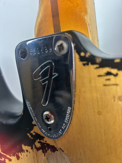 Fender American Standard Stratocaster (1974), 3-Tone Sunburst (Pre-Owned)