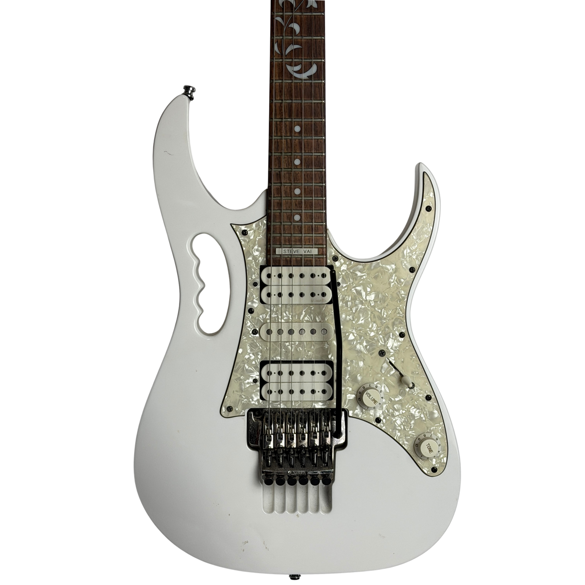 Ibanez JEM555 Steve Vai Signature White Electric Guitar (Pre-Owned)