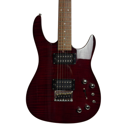 Brian Moore iM iGuitar Trans Red Flame Top Electric Guitar (Pre-Owned)
