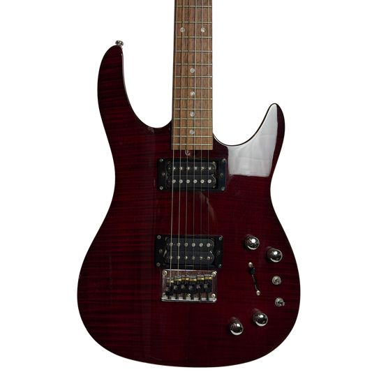 Brian Moore iM iGuitar Trans Red Flame Top Electric Guitar (Pre-Owned)