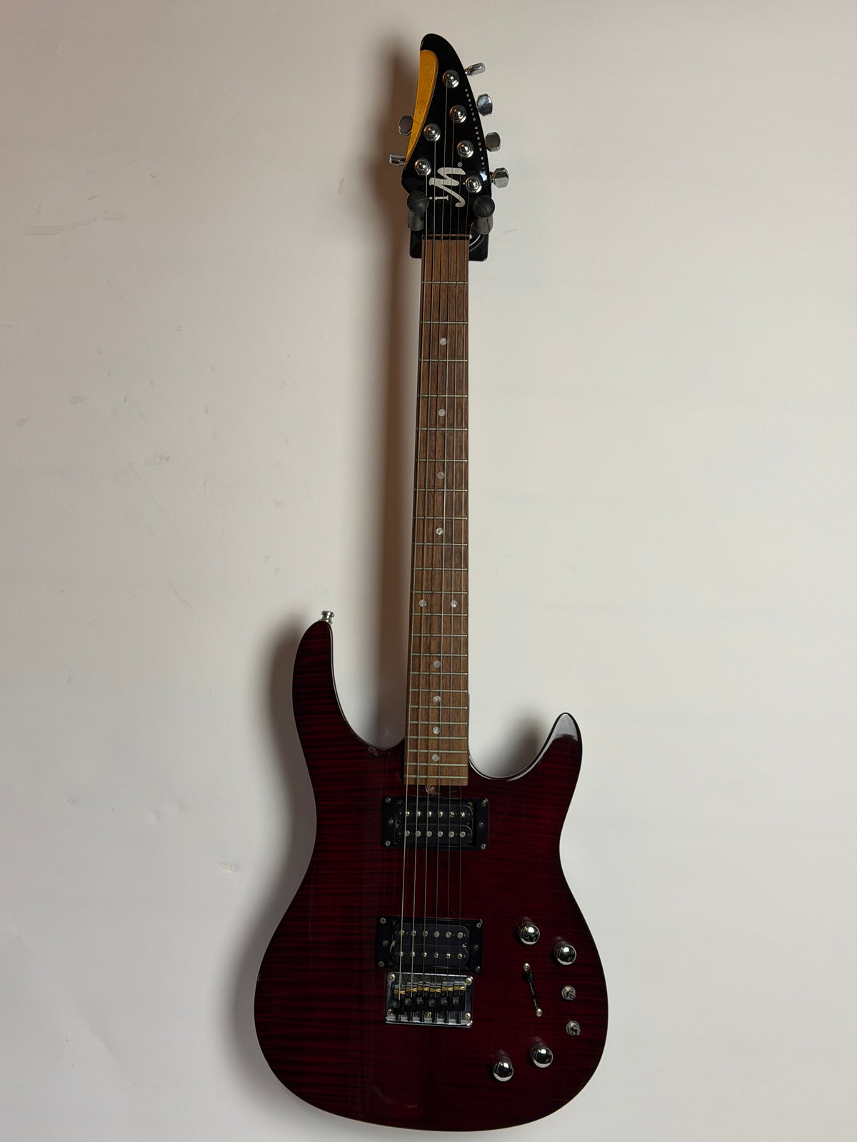 Brian Moore iM iGuitar Trans Red Flame Top Electric Guitar (Pre-Owned)