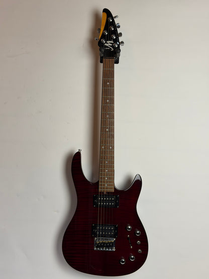 Brian Moore iM iGuitar Trans Red Flame Top Electric Guitar (Pre-Owned)