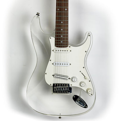 Infinity Plexi Transparent Strat-Style Electric Guitar (Pre-Owned)