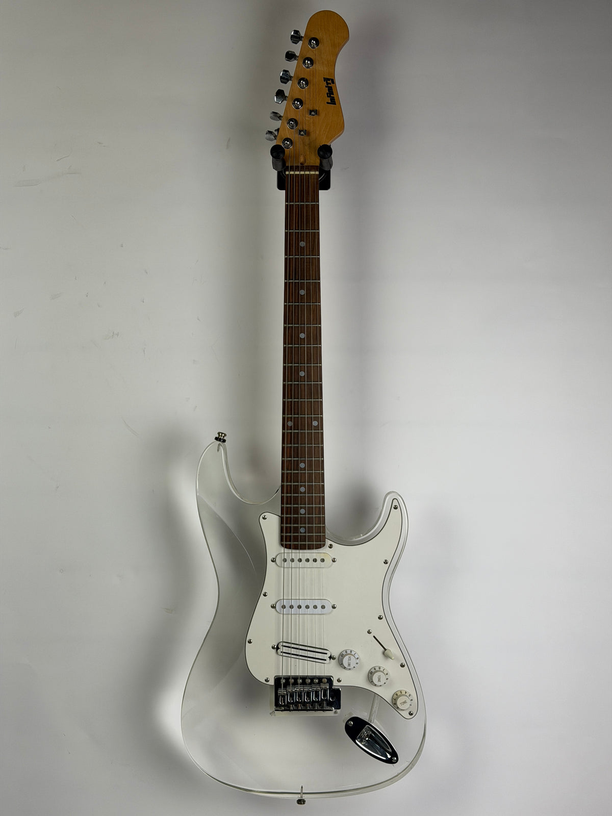 Infinity Plexi Transparent Strat-Style Electric Guitar (Pre-Owned)