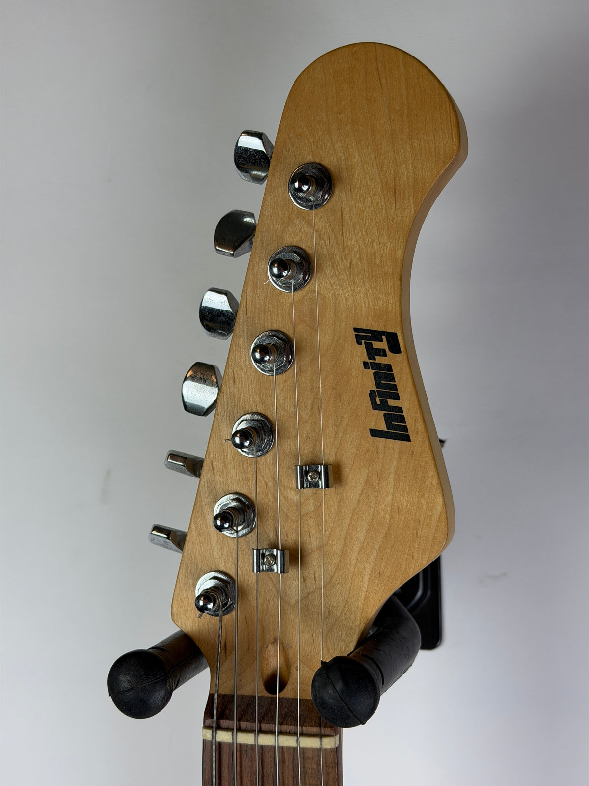 Infinity Plexi Transparent Strat-Style Electric Guitar (Pre-Owned)