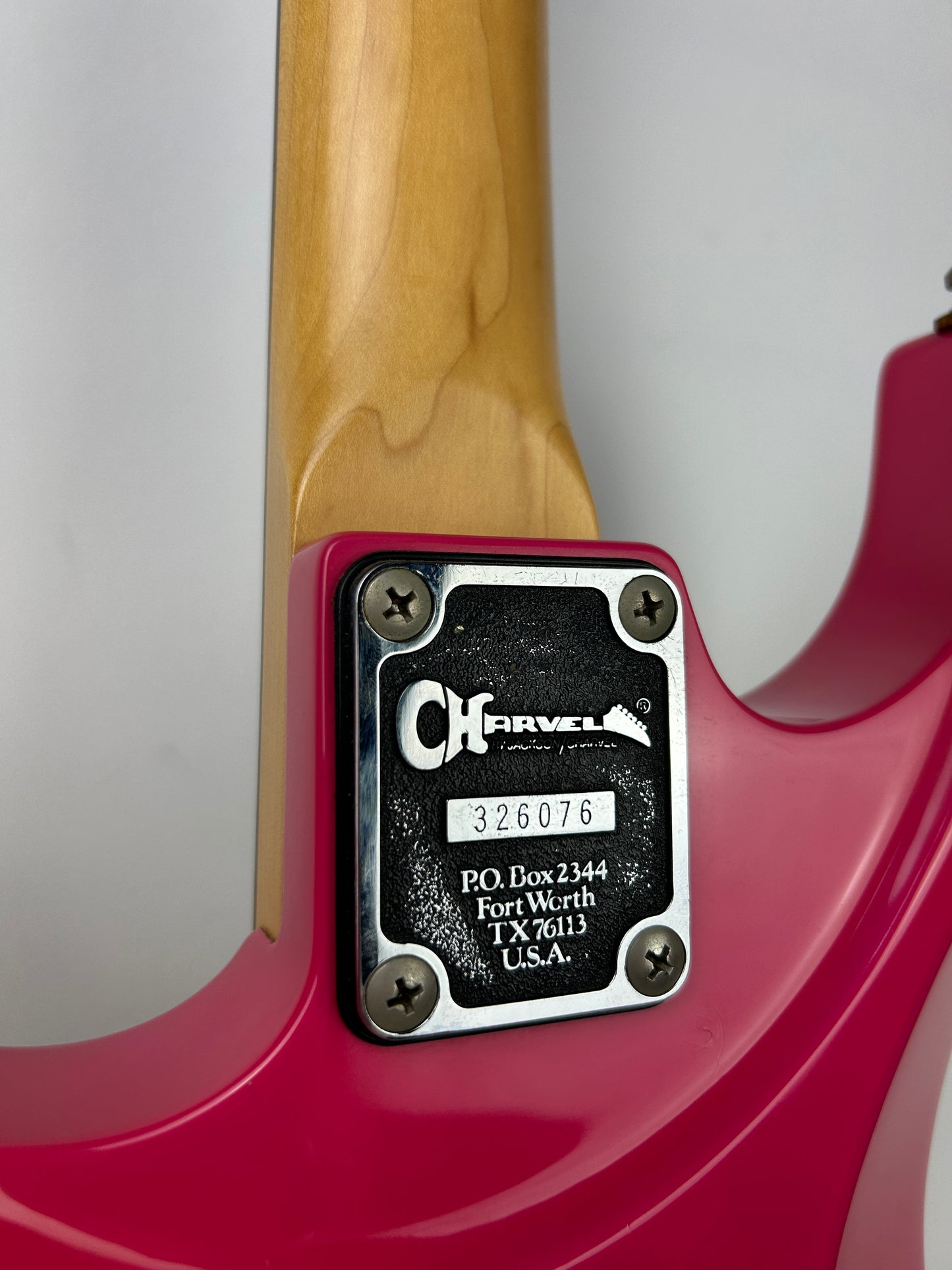 Charvel Spectrum MIJ (c.1990), Pink (Pre-Owned)