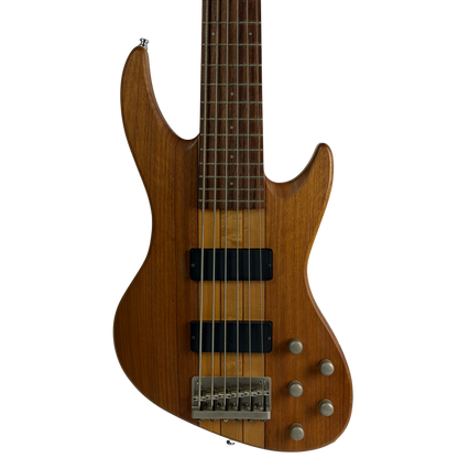 DeArmond Pilot DLX VI 6-String Active Bass, Natural, Crafted in Korea (Pre-Owned)