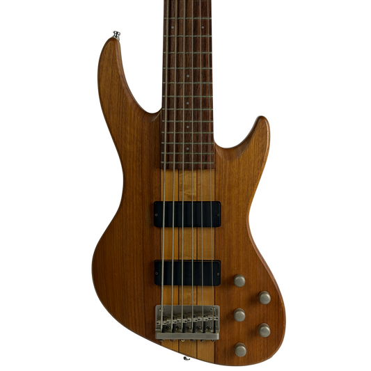 DeArmond Pilot DLX VI 6-String Active Bass, Natural, Crafted in Korea (Pre-Owned)