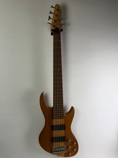 DeArmond Pilot DLX VI 6-String Active Bass, Natural, Crafted in Korea (Pre-Owned)