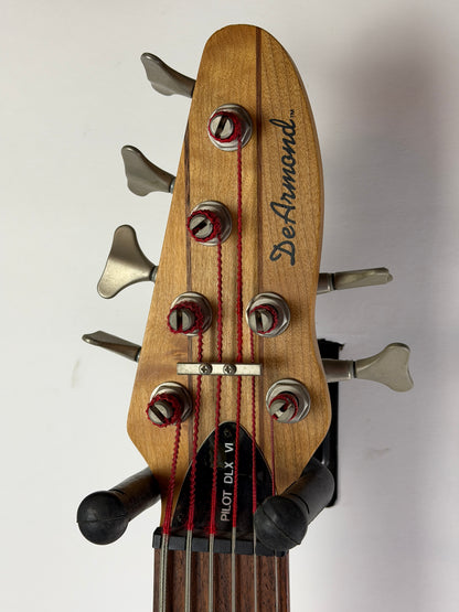 DeArmond Pilot DLX VI 6-String Active Bass, Natural, Crafted in Korea (Pre-Owned)