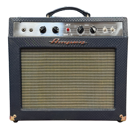 Ampeg J-20 Jet 20-Watt 1x12 Valve Guitar Combo with Tremolo (Pre-Owned)