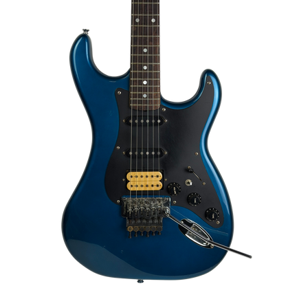 Kramer Focus 3000 HSS (1980s), Metallic Blue, Made in Japan (Pre-Owned)