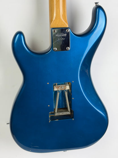 Kramer Focus 3000 HSS (1980s), Metallic Blue, Made in Japan (Pre-Owned)