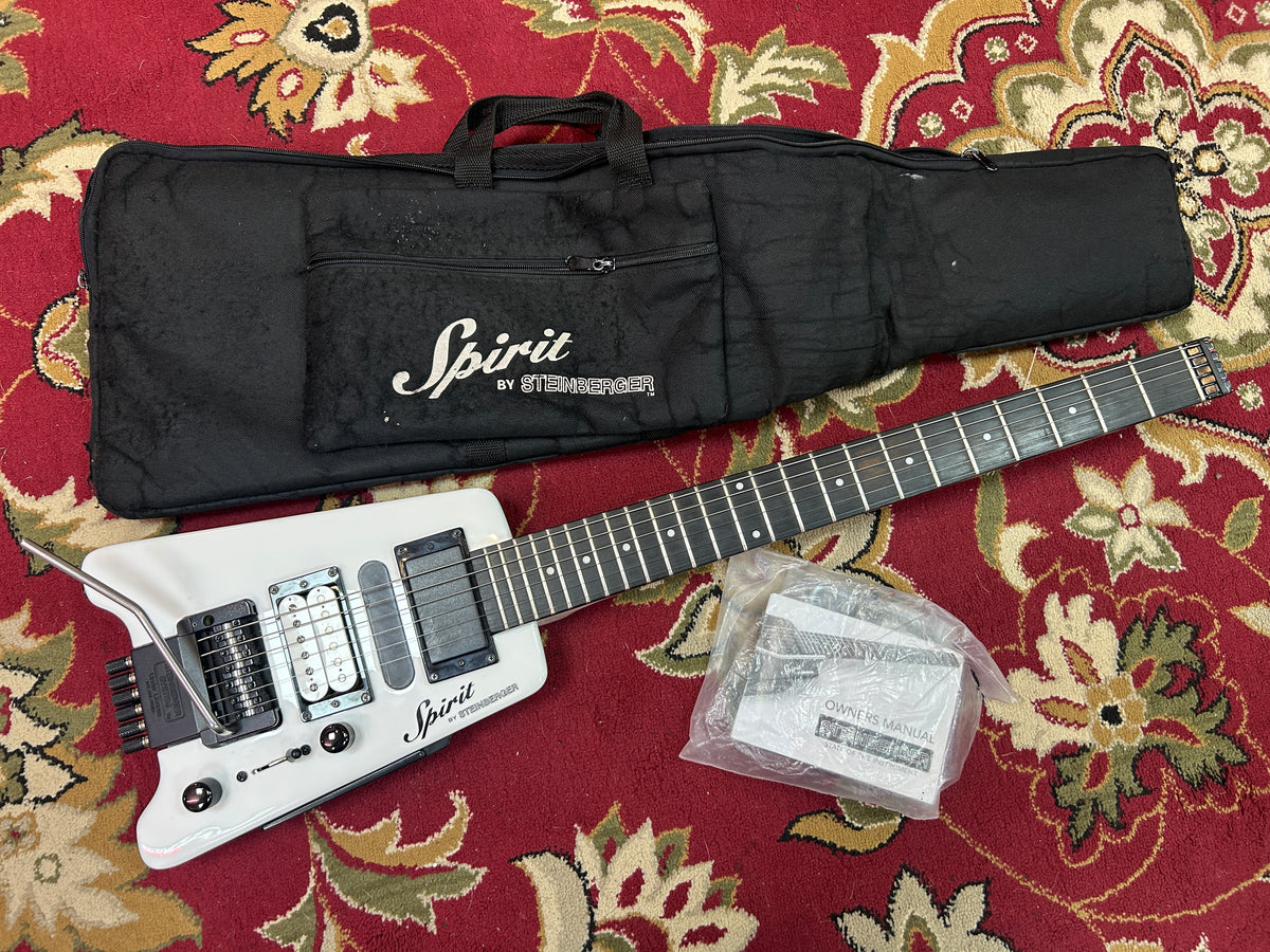 Steinberger GT-Pro, Modded, Deluxe White (Pre-Owned)