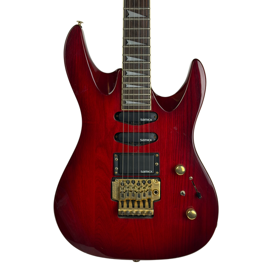 Samick YR660 Super Strat, Trans Red (Pre-Owned)
