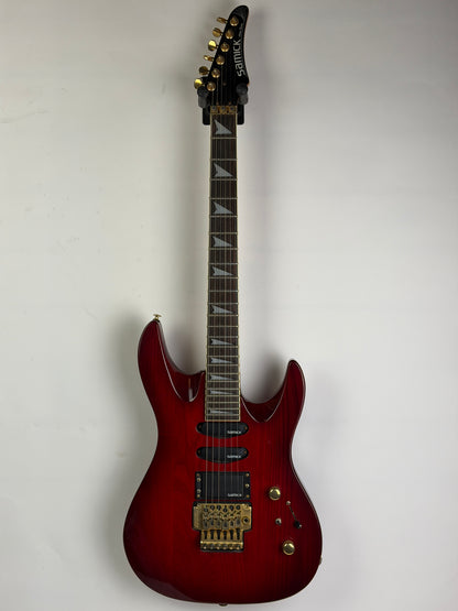 Samick YR660 Super Strat, Trans Red (Pre-Owned)