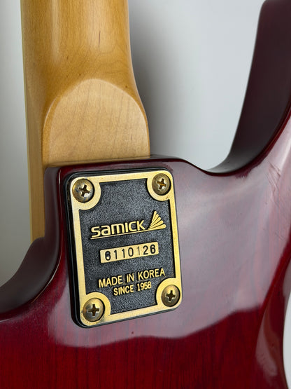 Samick YR660 Super Strat, Trans Red (Pre-Owned)