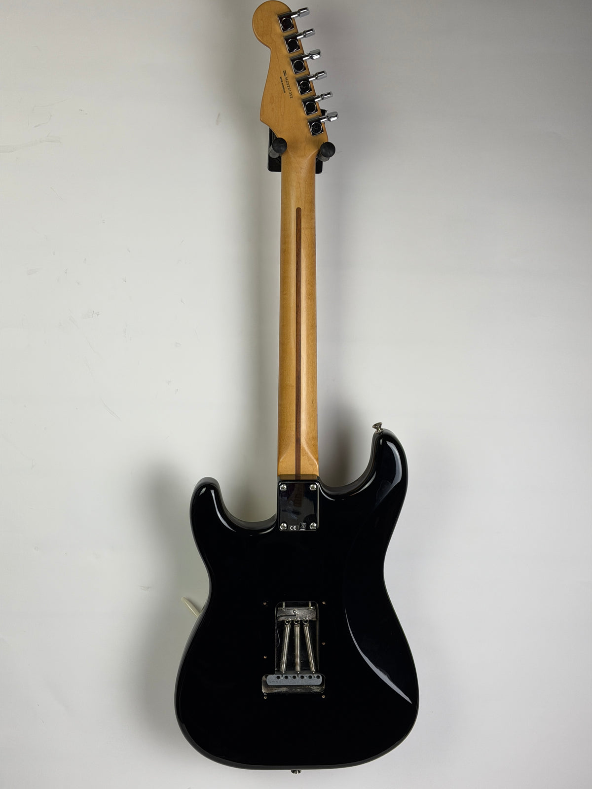 Fender Standard Stratocaster, Tinted MN, 2008, Black (Pre-Owned)