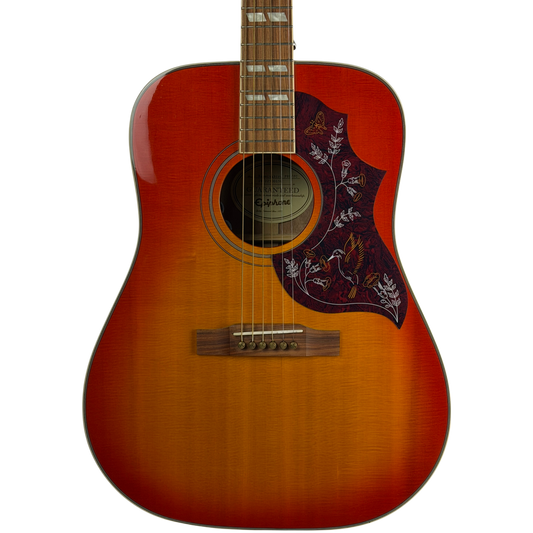Epiphone Hummingbird PRO/FC Electro-Acoustic Guitar, Faded Cherry Sunburst (Pre-Owned)