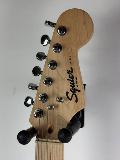 Squier Mini Jazzmaster HH Olympic White Short Scale Electric Guitar (Pre-Owned)