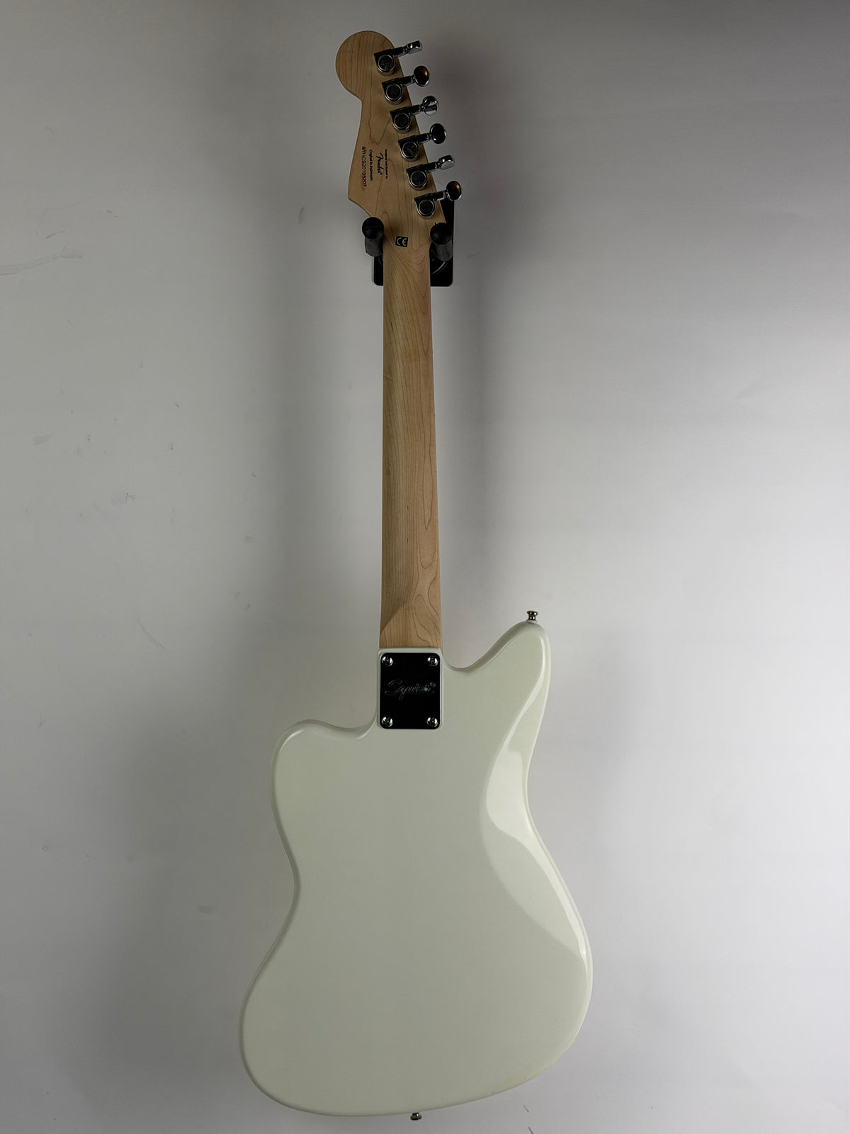 Squier Mini Jazzmaster HH Olympic White Short Scale Electric Guitar (Pre-Owned)