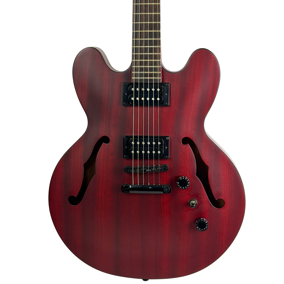 Epiphone Dot Studio Semi-Hollow Electric Guitar Worn Cherry (Pre-Owned)