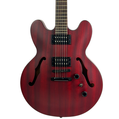 Epiphone Dot Studio Semi-Hollow Electric Guitar Worn Cherry (Pre-Owned)