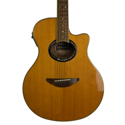 Yamaha APX700 NT Natural Cutaway Electro-Acoustic Guitar (Pre-Owned)