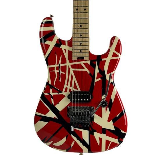 EVH Striped Series Red/Black/White Mex (Pre-Owned)