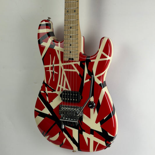 EVH Striped Series Red/Black/White Mex (Pre-Owned)